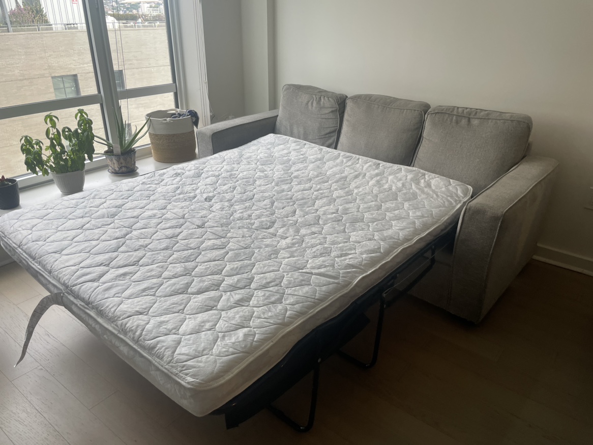 Gray Sectional Sleeper Sofa - photo 3