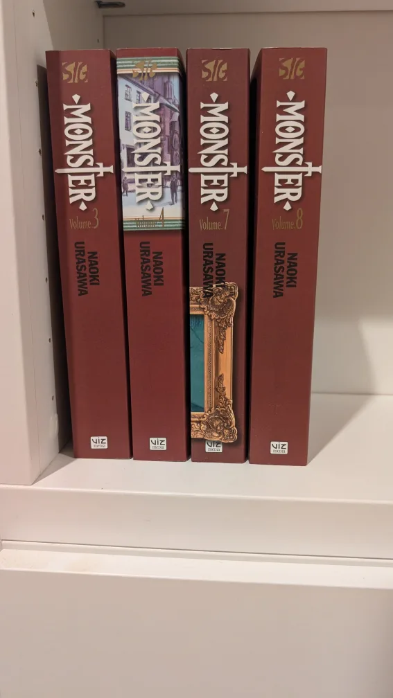 Monster Volumes 3, 4, 7, & 8 image indicator(2)