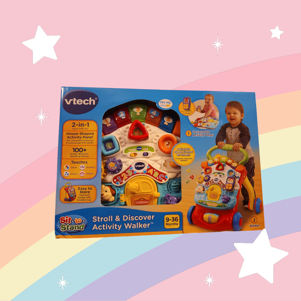 VTech Sit-to-Stand Stroll & Discover Activity Walker