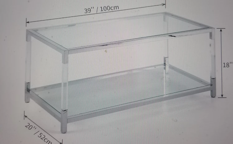 Glass Coffee Table - photo 2