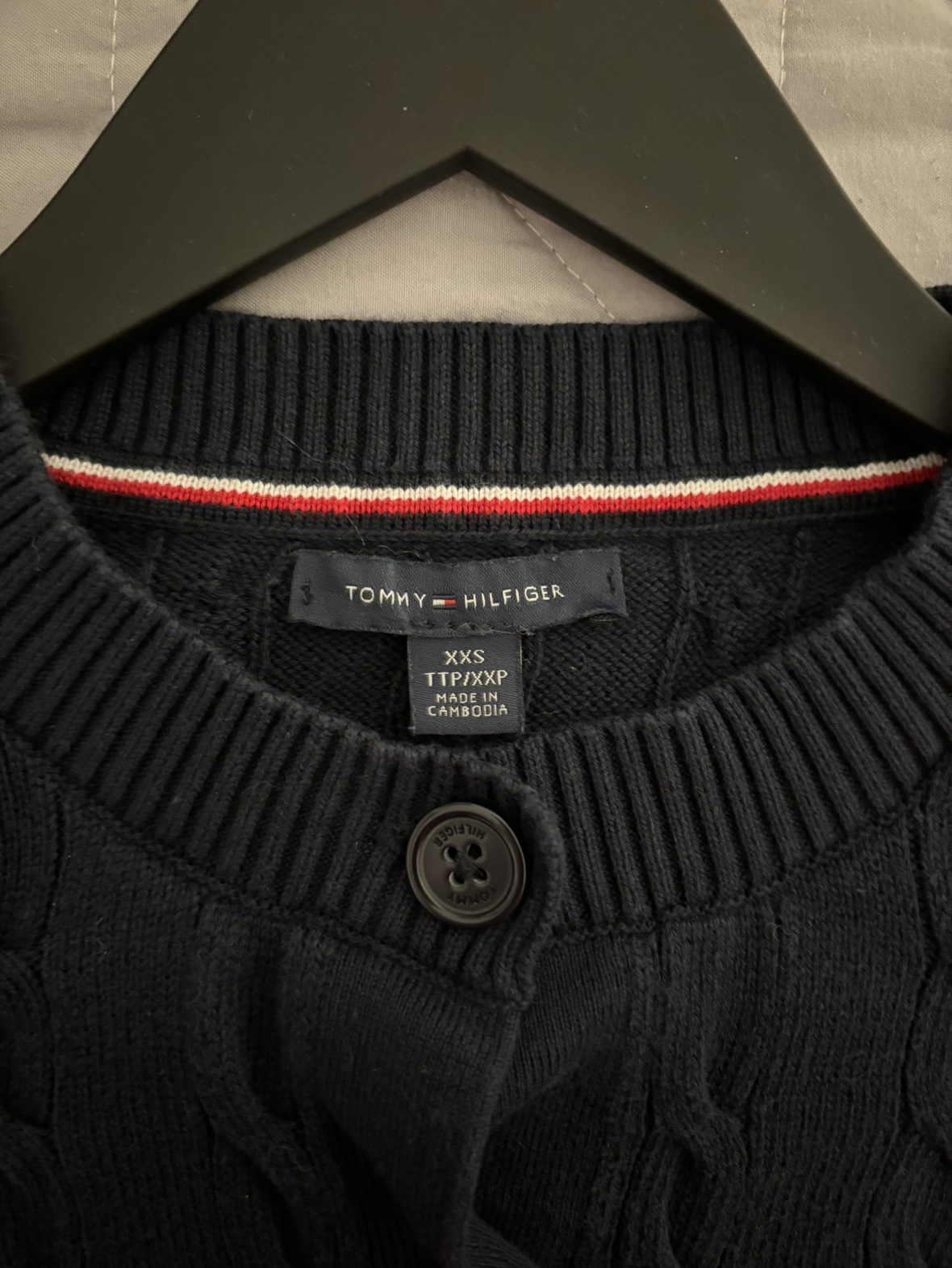 Tommy Hilfiger Long Sleeve Cable-Knit Cardigan - photo 2