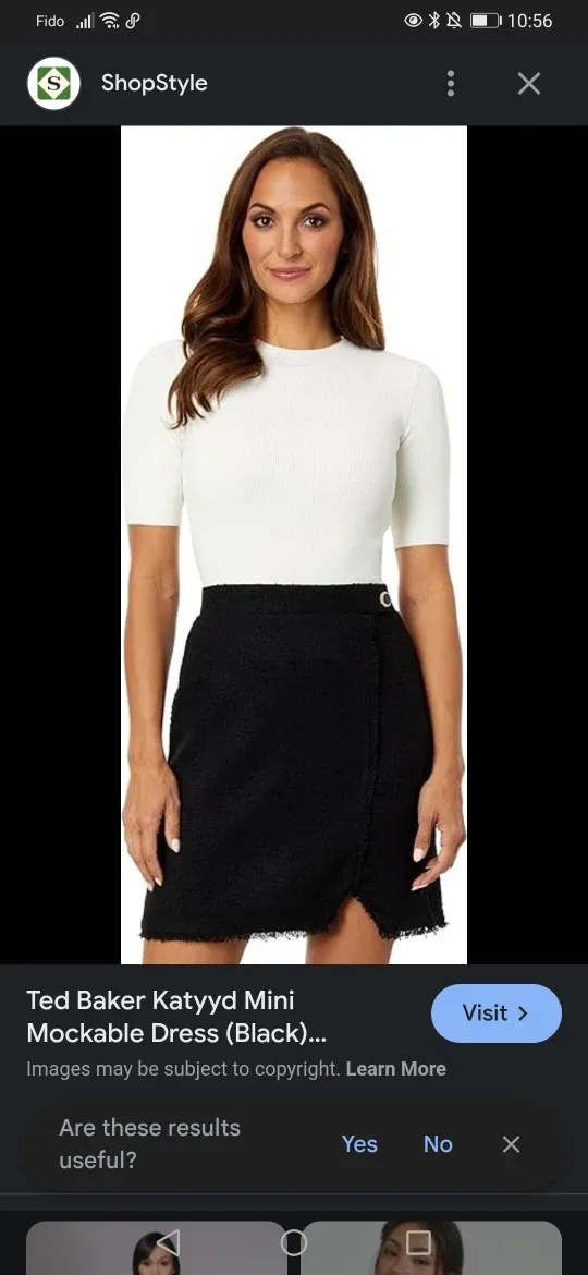 Ted Baker Katyyd Mini Mockable Dress thumbnail