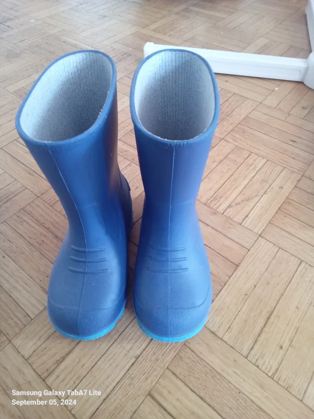Blue Rubber Boots thumbnail