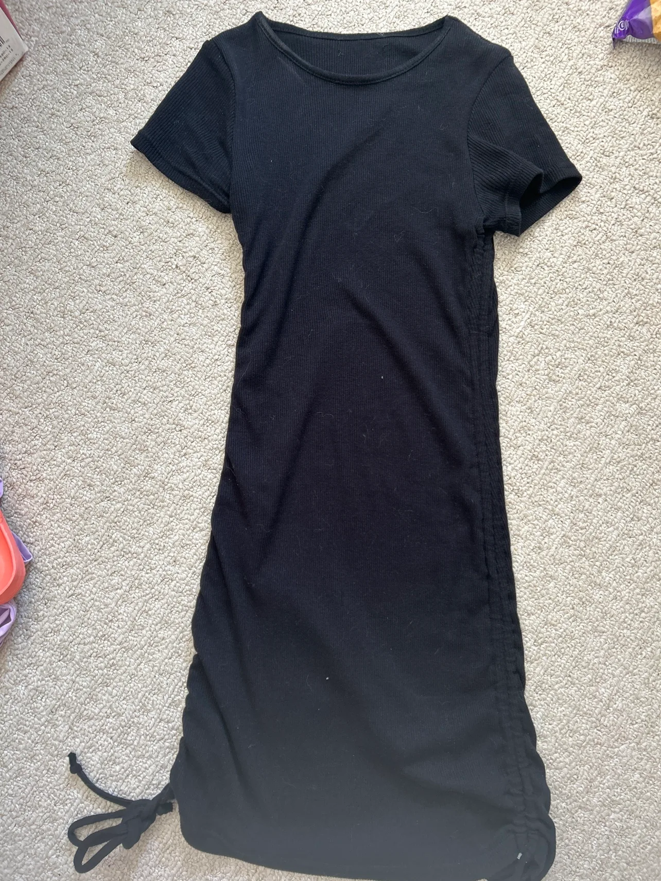 Black T-Shirt Dress thumbnail