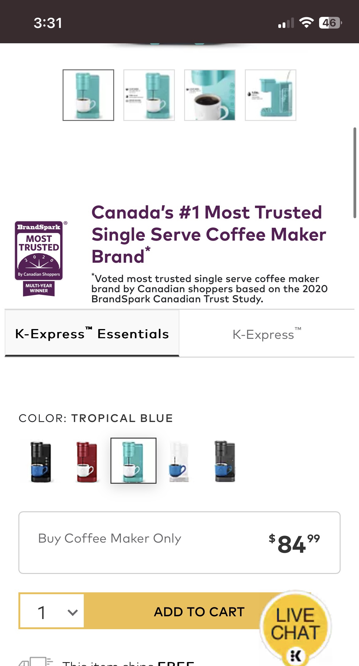 Keurig K-Express Essentials Coffee Maker - photo 3