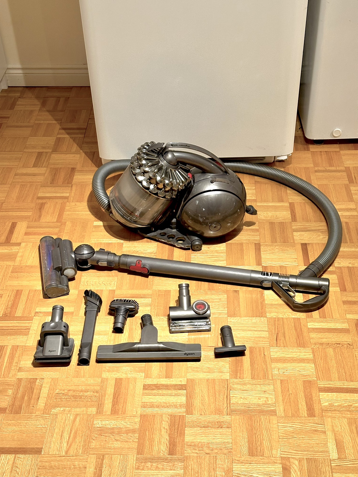 Dyson DC78 Canister Vacuum with Extra Attachments