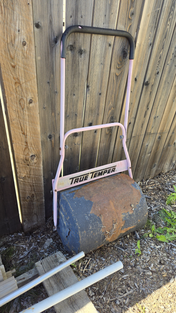 🧡 wheelbarrow, lawn roller, seed spreader 🧡 - photo 3