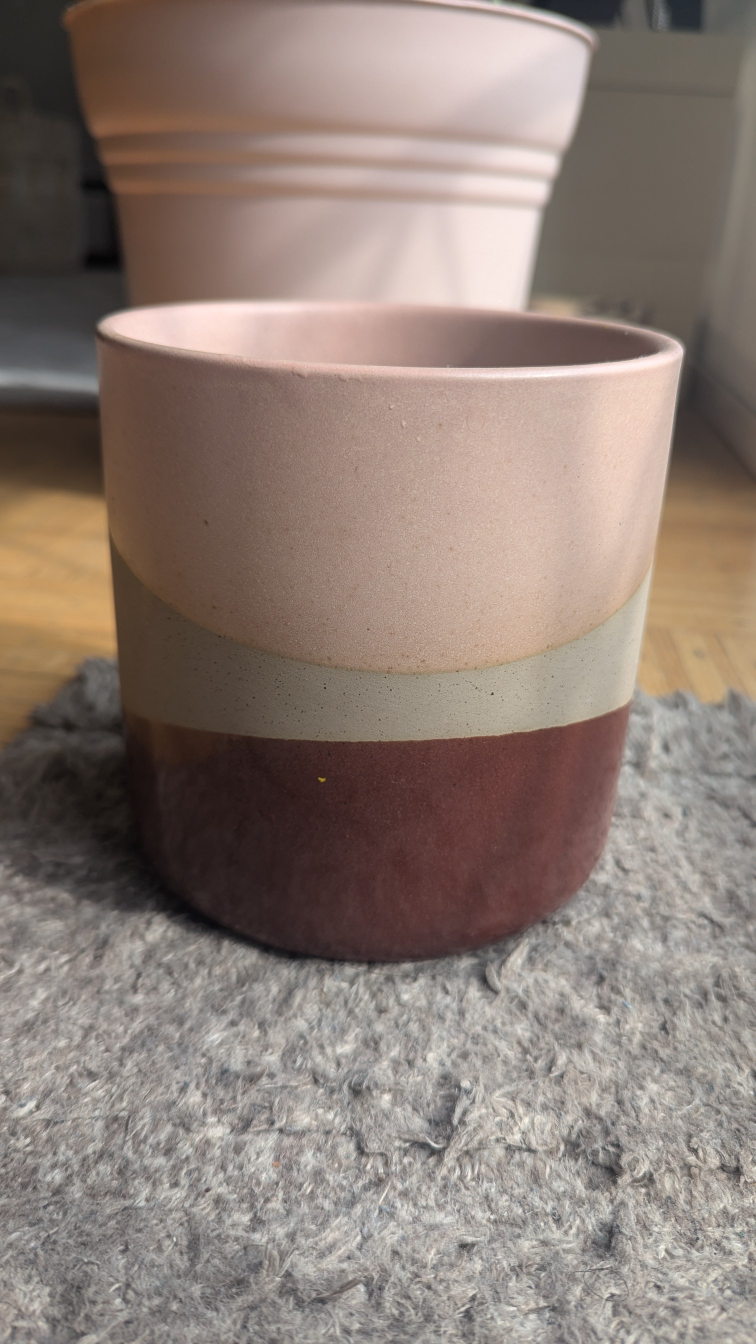 Pink aCeramic Planter from indigo