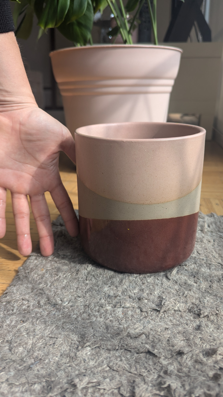 Pink aCeramic Planter from indigo - photo 2