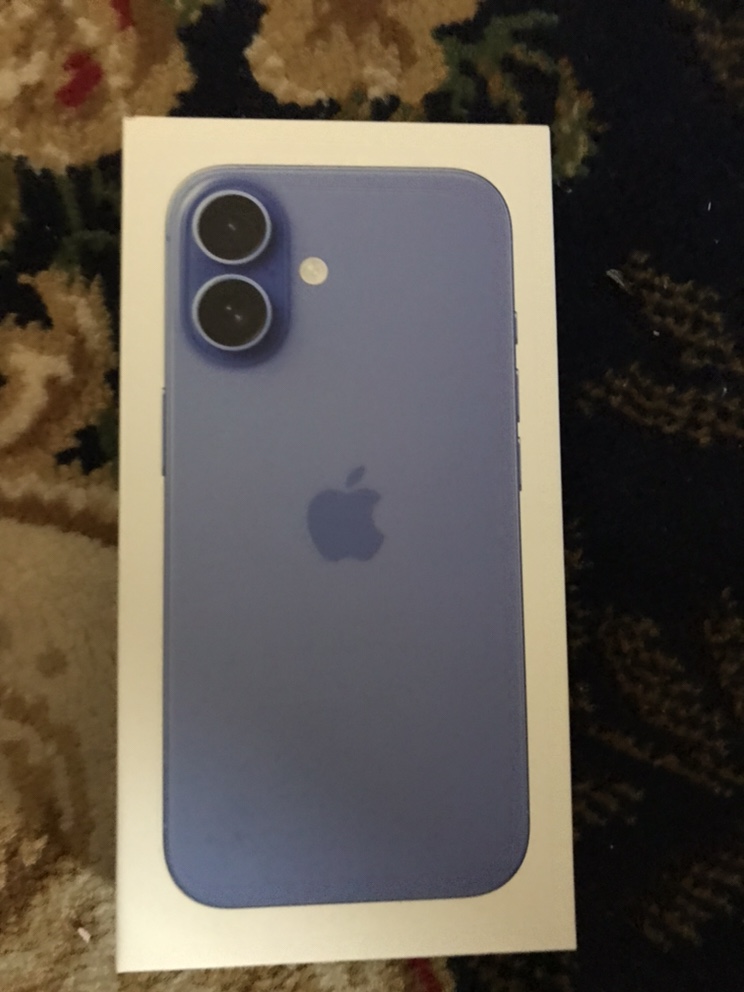 iPhone 16 128 gig , blue for sale - photo 2