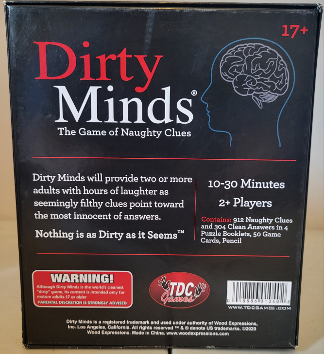 Dirty Minds - The Game of Naughty Clues - photo 2