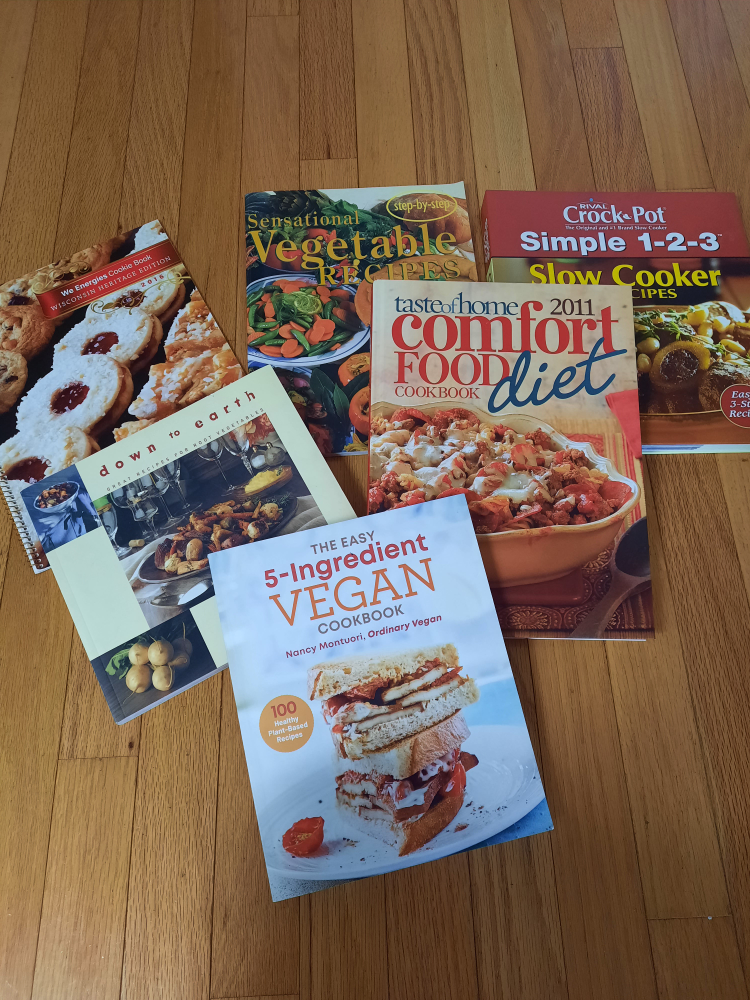 Set of 6 Cookbooks
