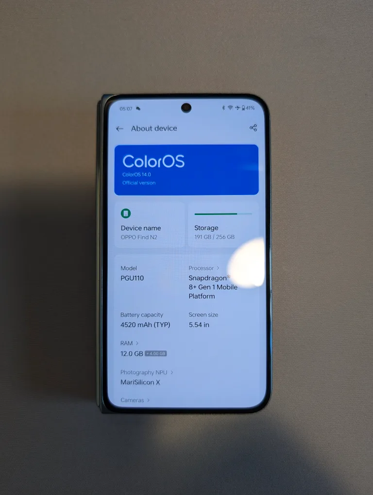 OPPO Find N2 Foldable Phone image indicator(2)