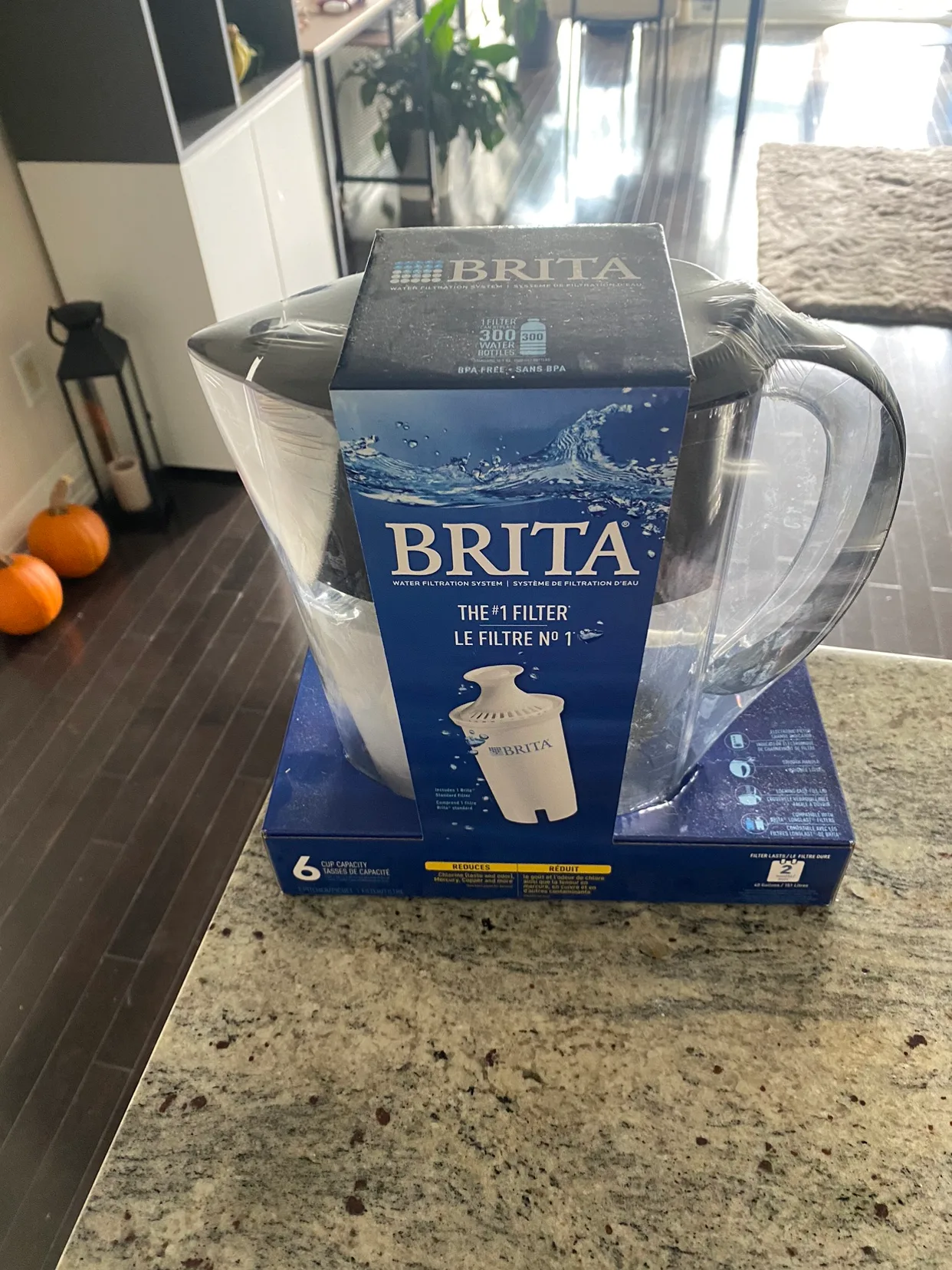 Brita 6 cup Filtration System- NEW, package unopened thumbnail