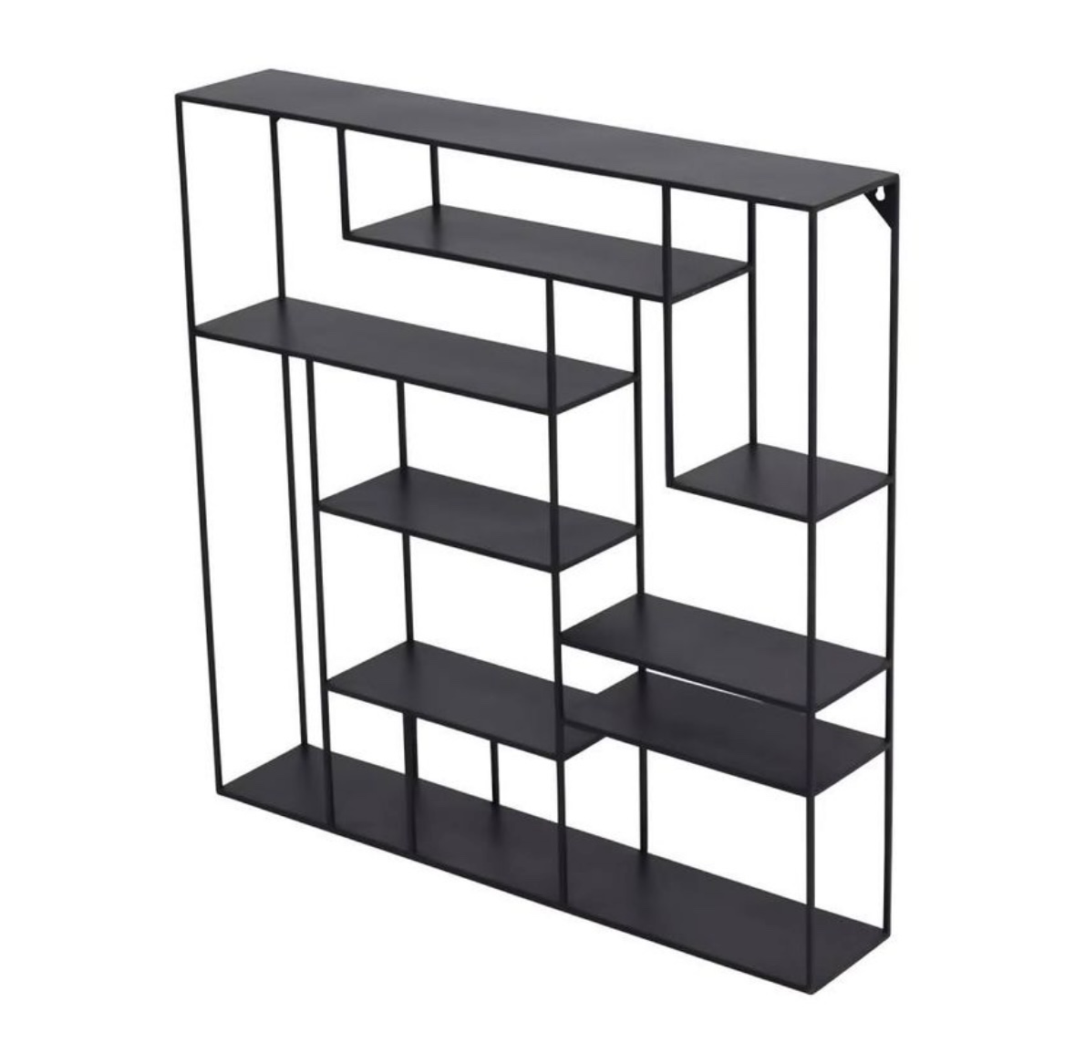 CB2 Black Metal Alcove Wall Shelf - photo 5