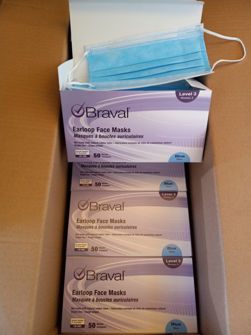 Braval Earloop Face Masks (50 count) - photo 5