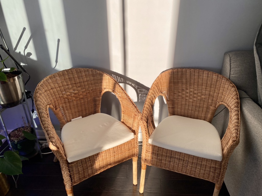 Wicker Armchairs with Cushions - photo 4