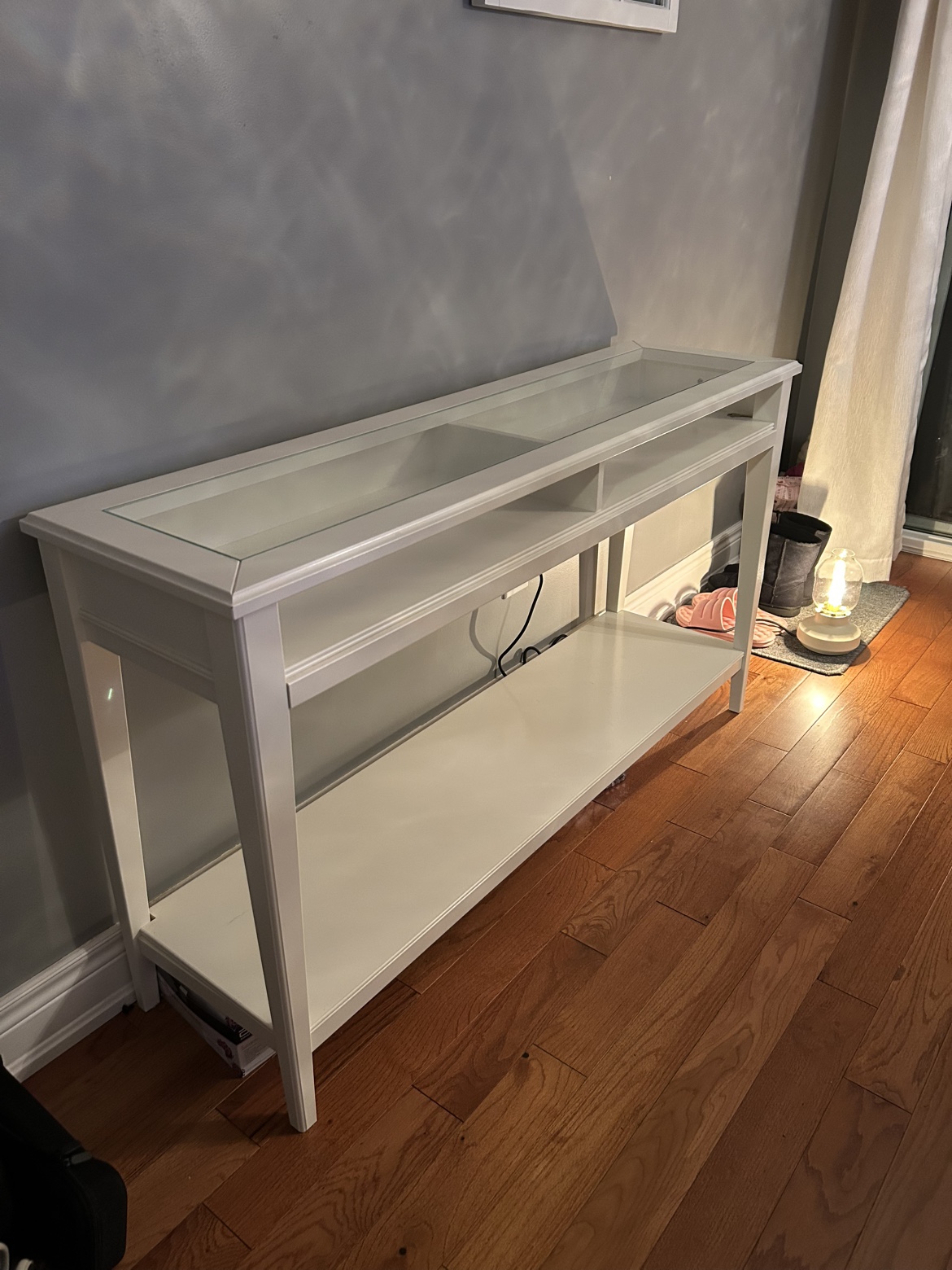 White Console Table