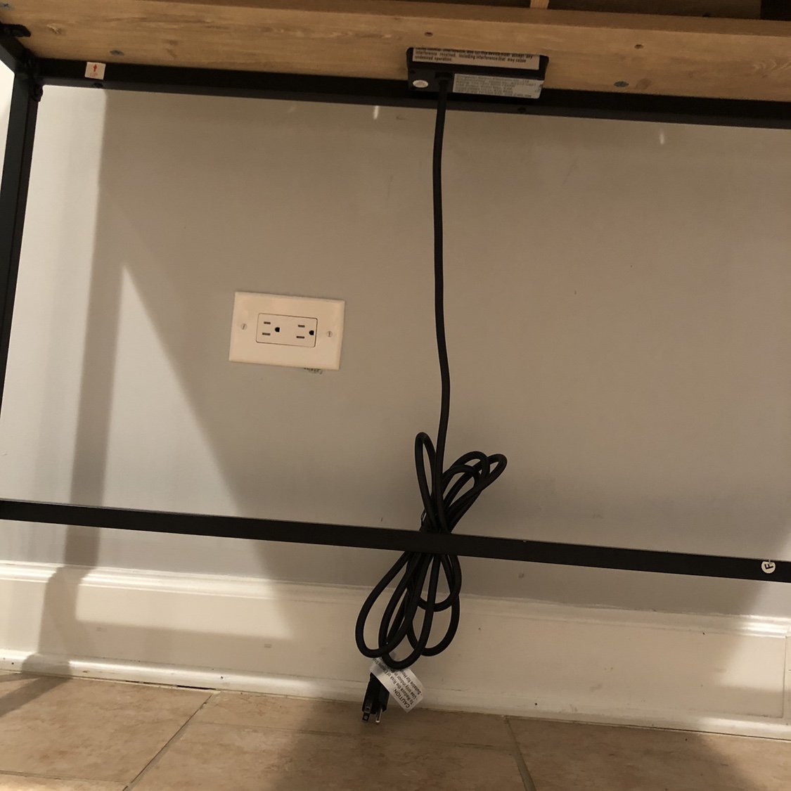 Desk with 2 drawers and USB ports for charging - photo 5