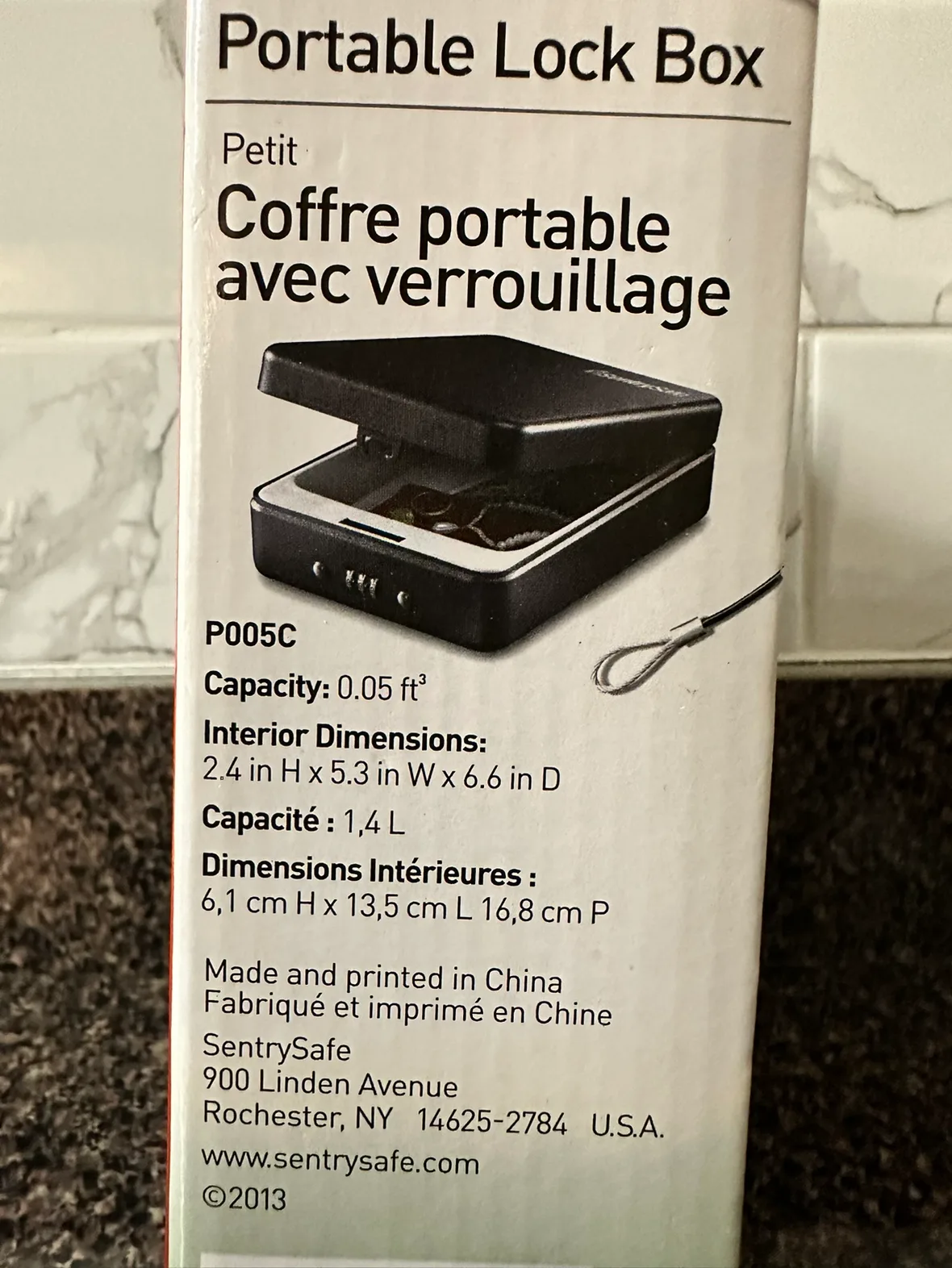 SentrySafe Portable Lock Box image indicator(7)