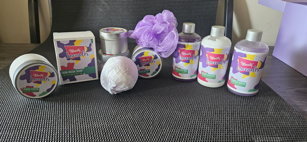Lavender Bath and Body Set