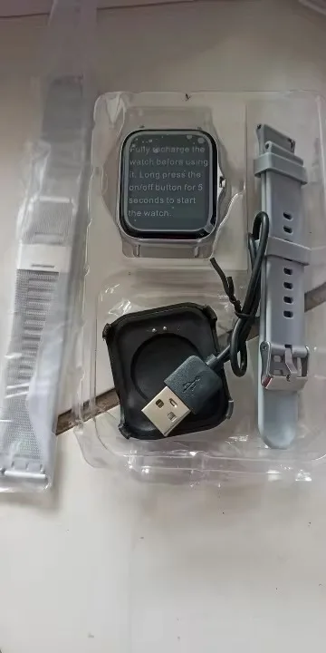 Smart Watch with BT Calling, 2 Straps, NEW image indicator(3)