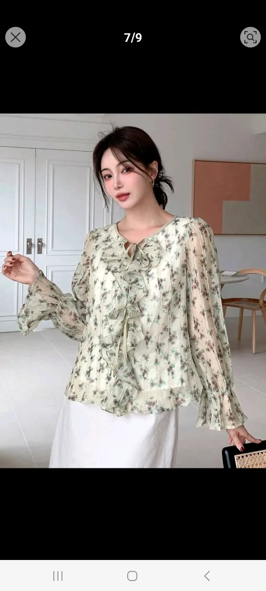 Floral Print Blouse thumbnail