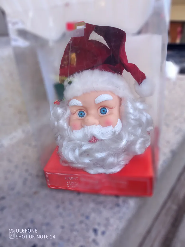 Santa Claus Light Up Figurine