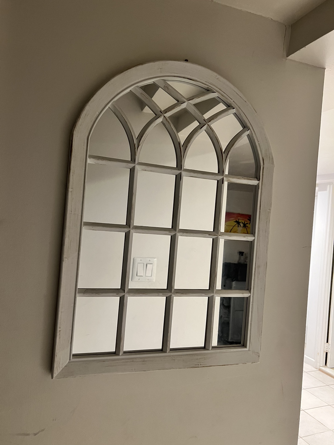 Arch Window Mirror