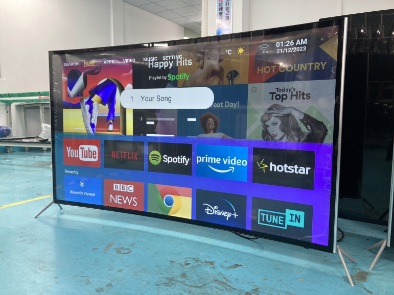 CURVED SMART 55" TV