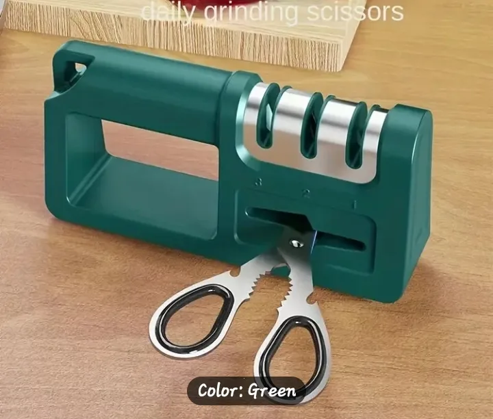Green Knife and Scissor Sharpener thumbnail