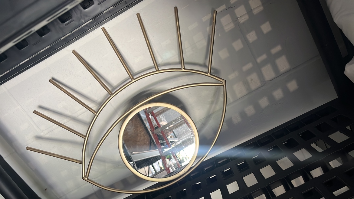 Gold Eye Mirror