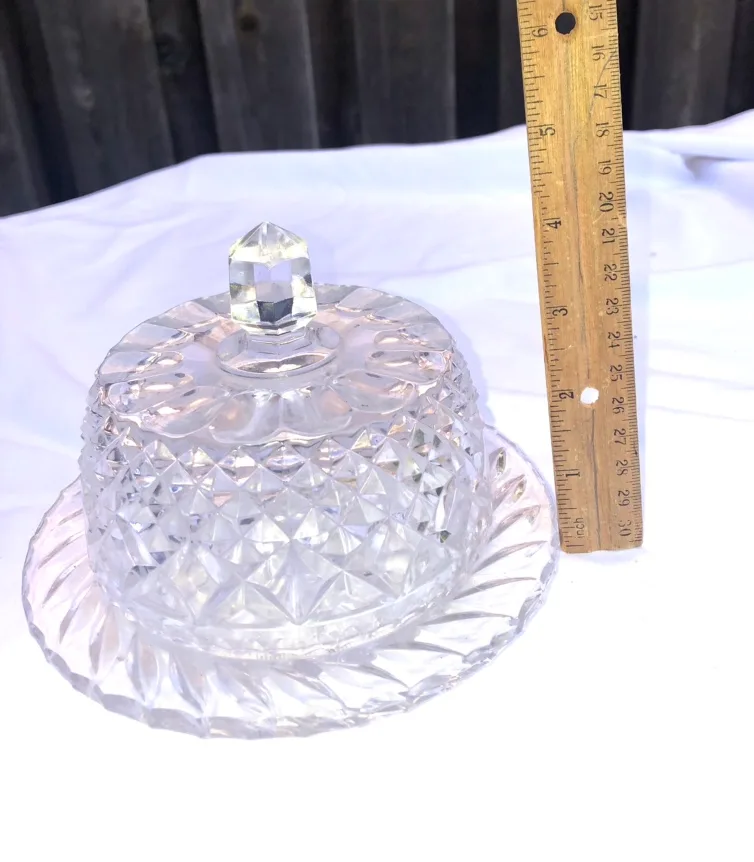 Crystal Round Butter Dish image indicator(6)