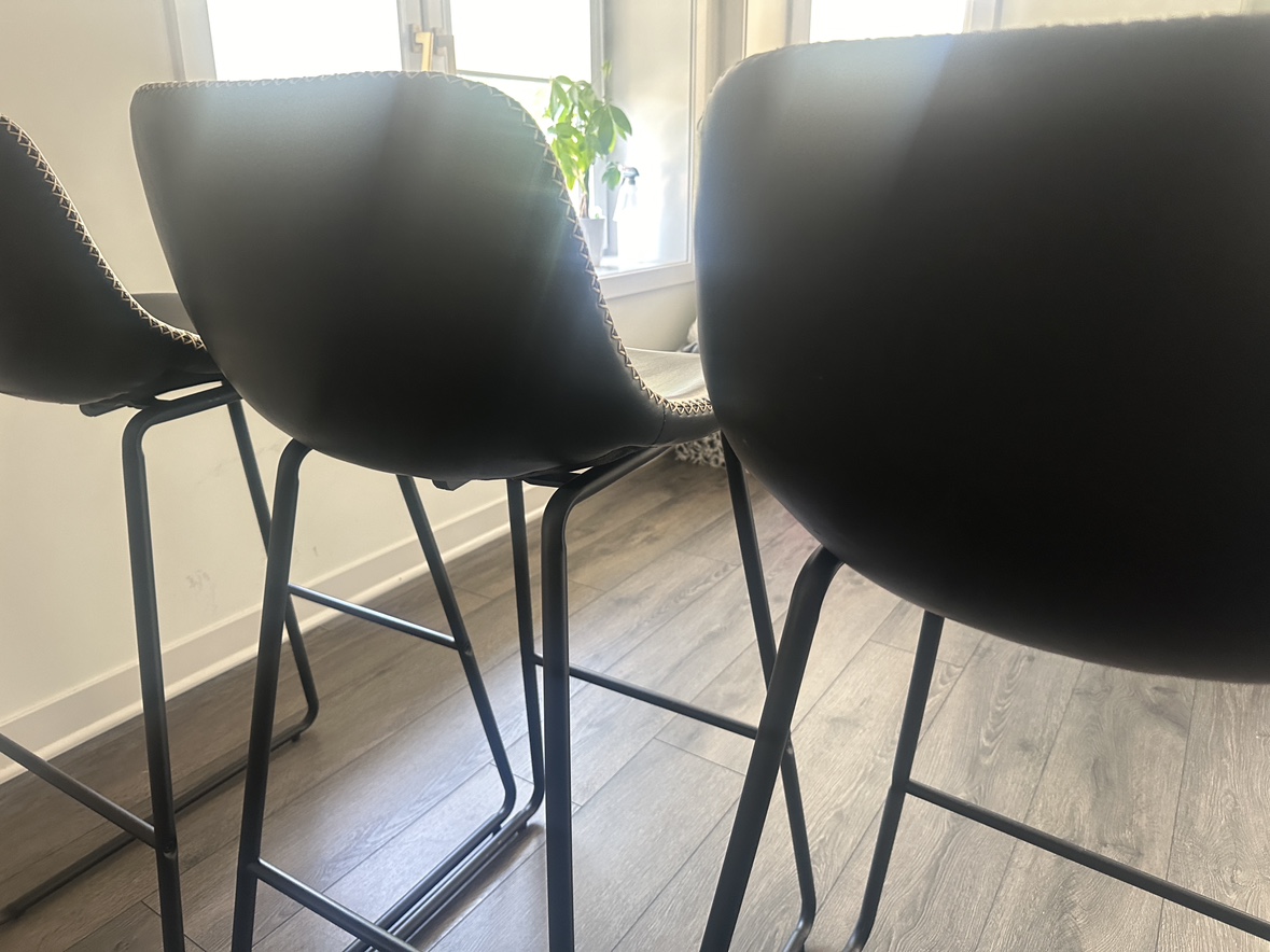 Black Counter Height Bar Stools - photo 5