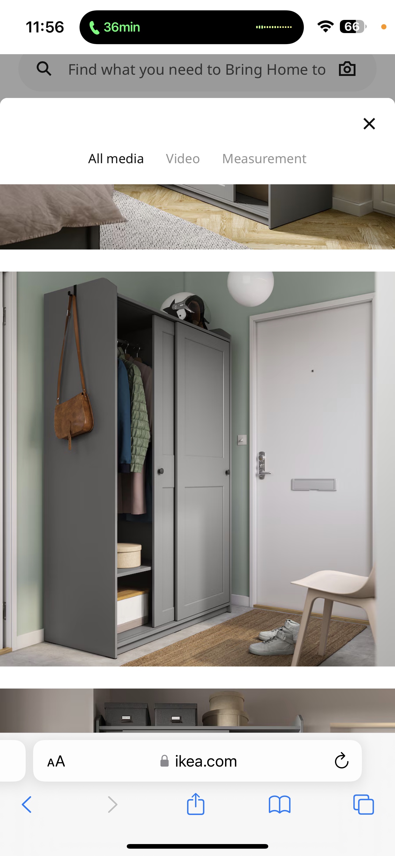 IKEA HAUGA Wardrobe - photo 5