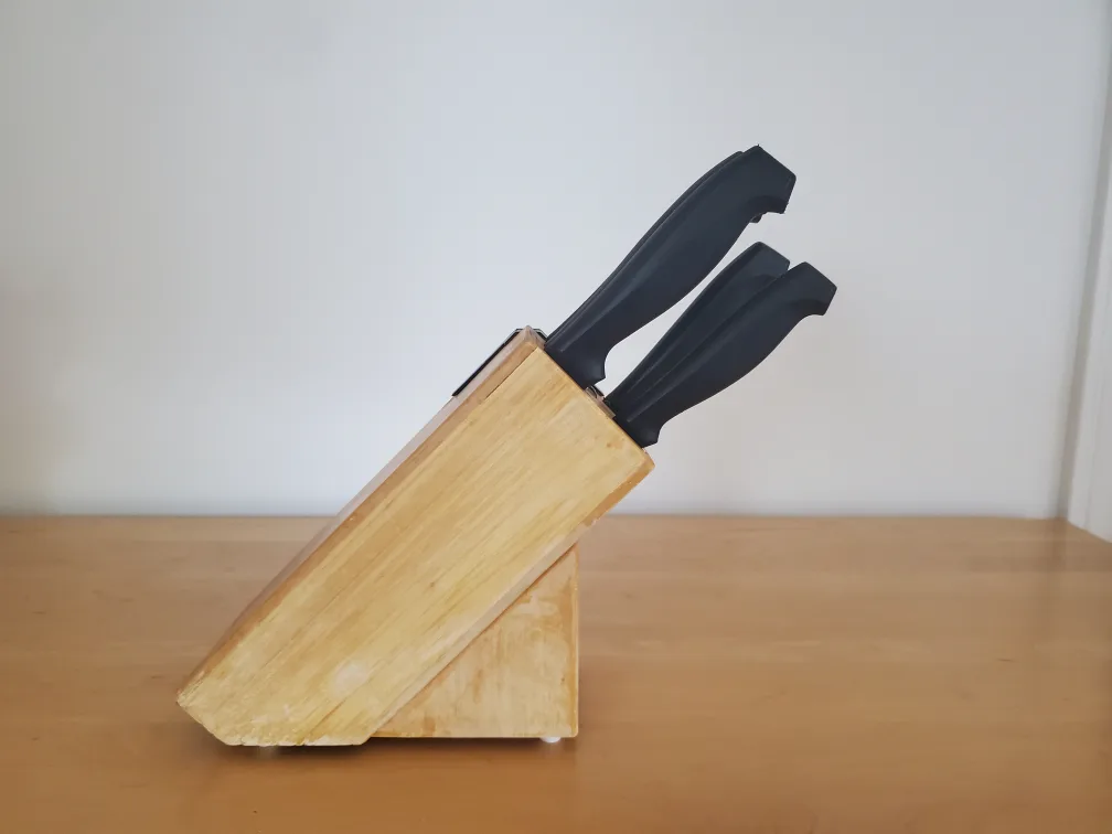 🧡 Knife Block with 5 Knives image indicator(3)