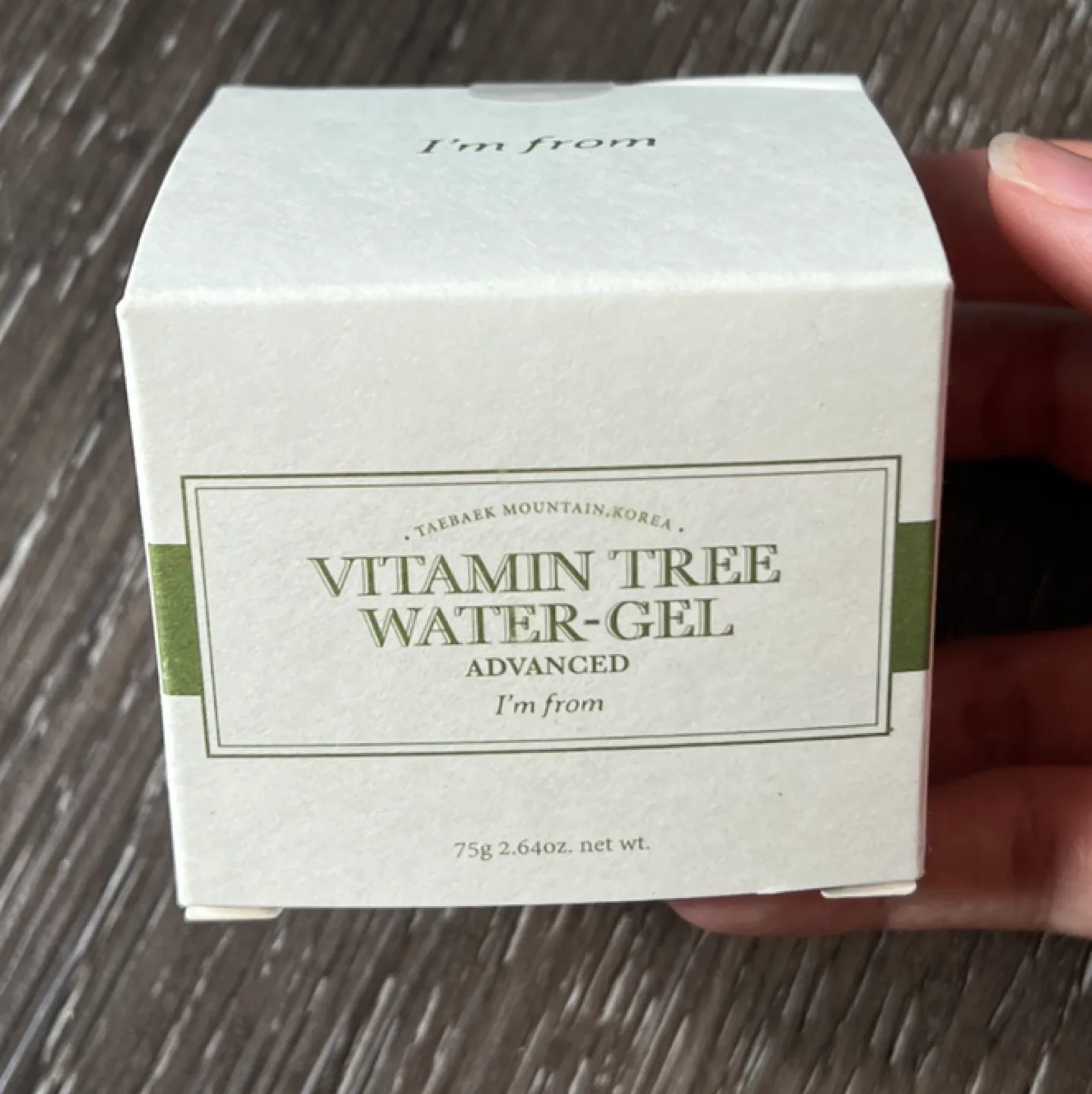 I'm From Vitamin Tree Water Gel Cream Face Moisturizer thumbnail