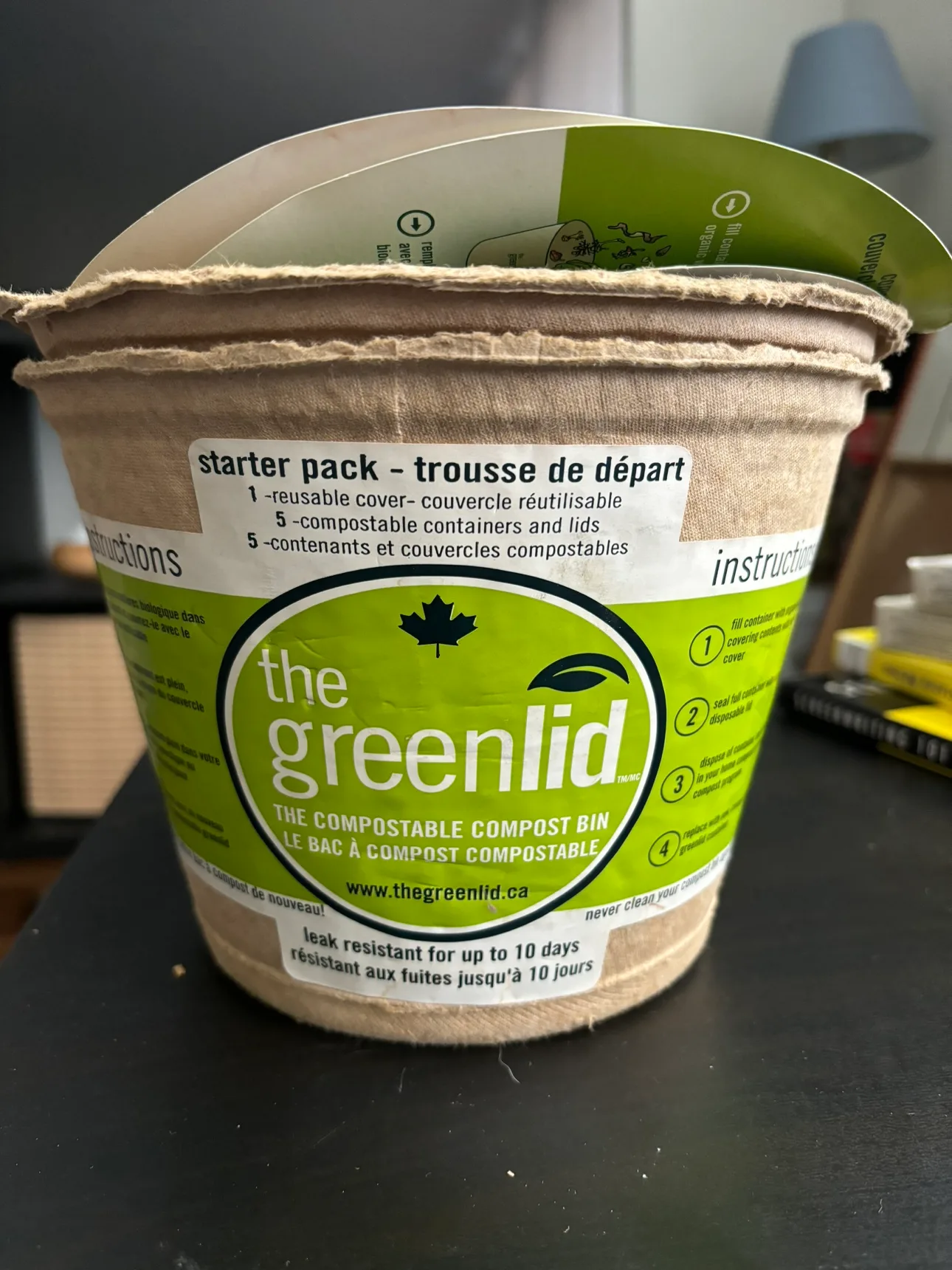 FREE The Greenlid Compost Bin Starter Pack READ DESCRIPTION thumbnail