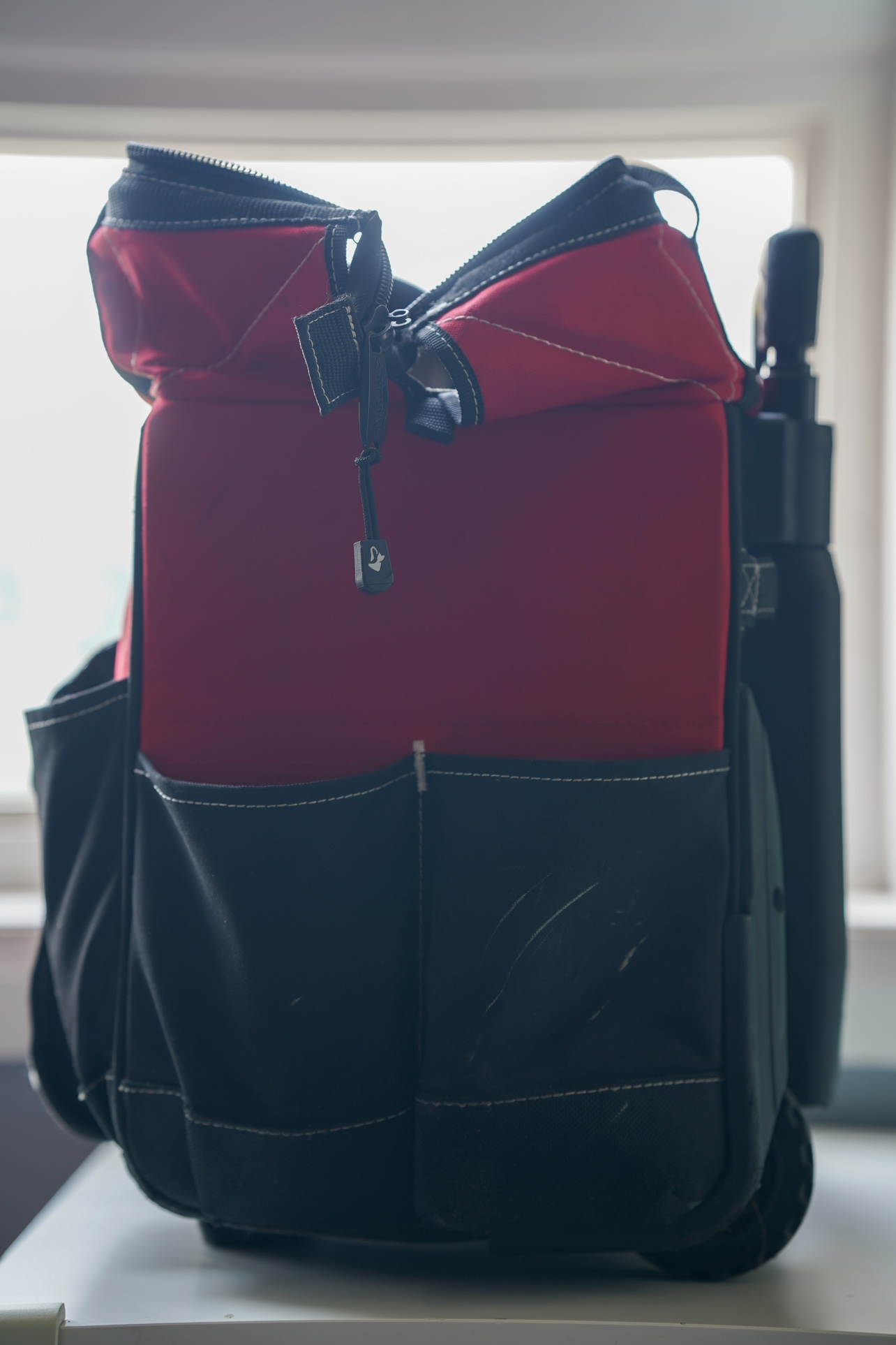 Husky Rolling Tool Bag with extra bag