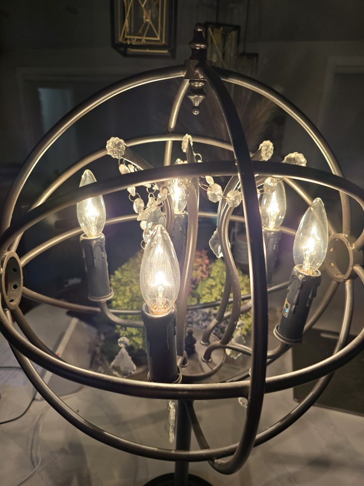 Globe / Orb Table Lamp - photo 3