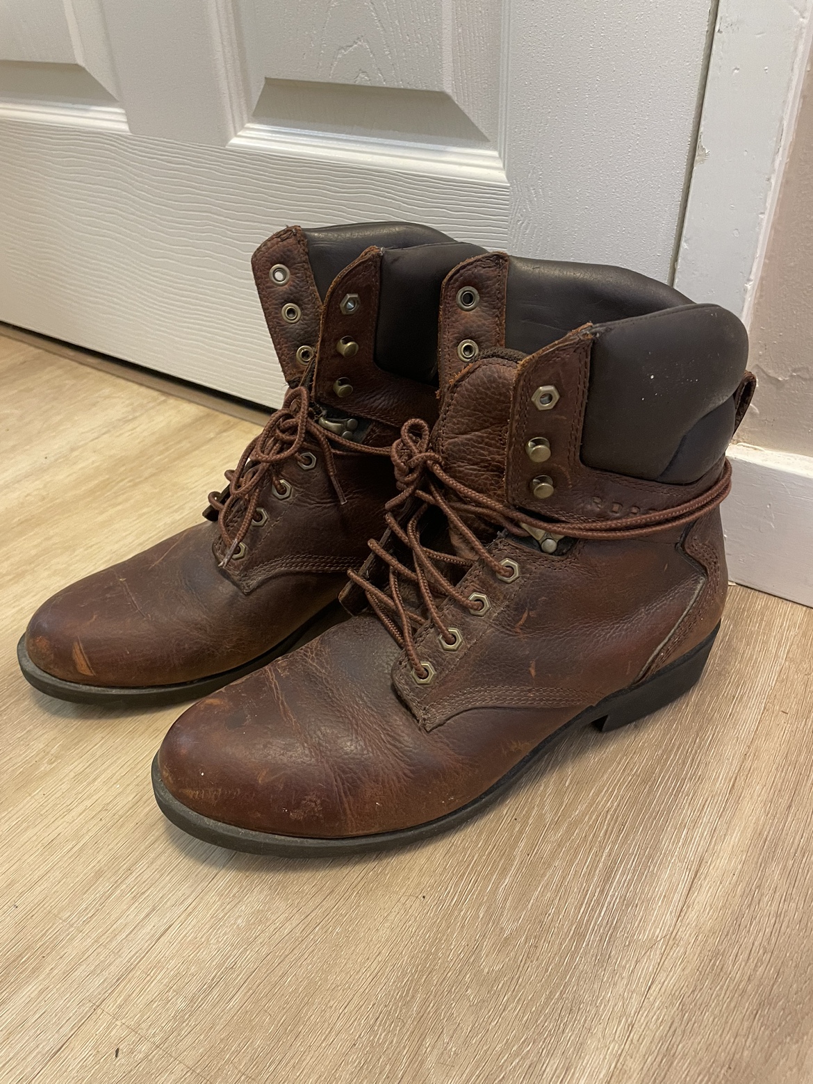 Brown Leather Boots - photo 4