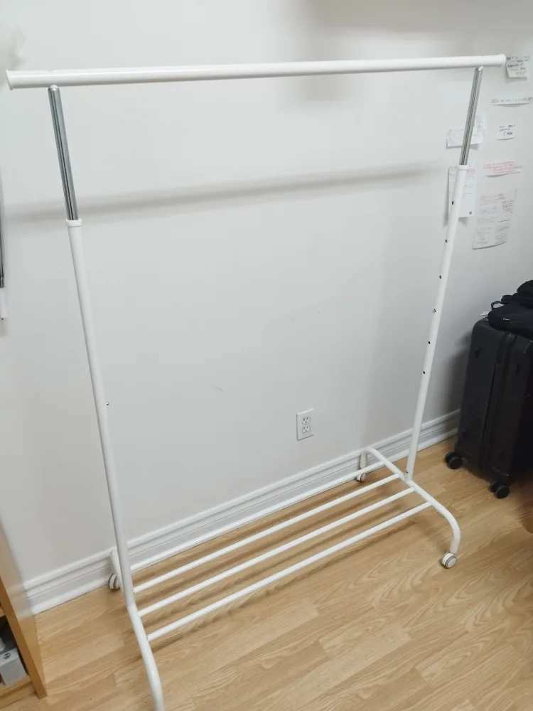 White Garment and Shoes Rack thumbnail