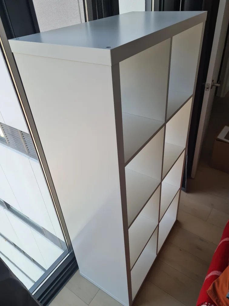 Ikea Kallax White Shelving Unit image indicator(3)
