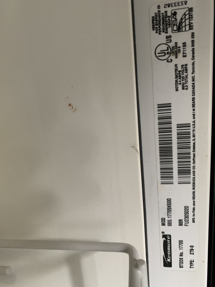 Kenmore Dishwasher 665.17709K600 model - photo 3