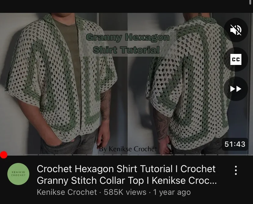 Crochet Shirt Coachella image indicator(4)