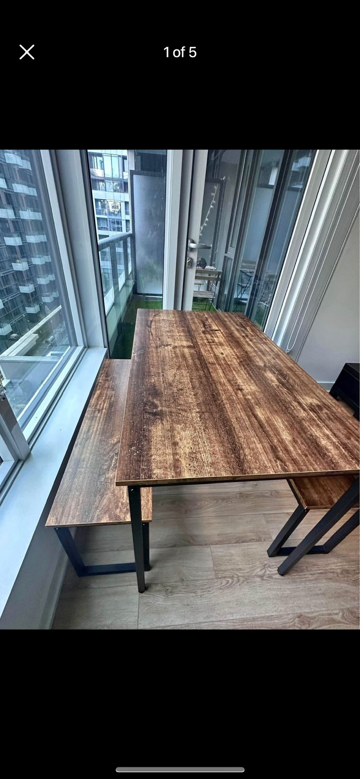 Dining Table and Bench Set - photo 2