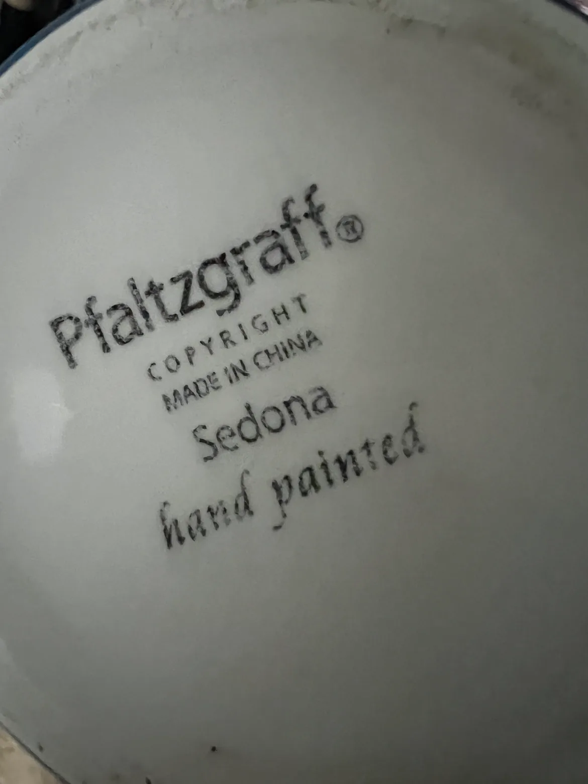 Pfalzgraff Sedona Hand-Painted Olive Oil Bottles image indicator(2)