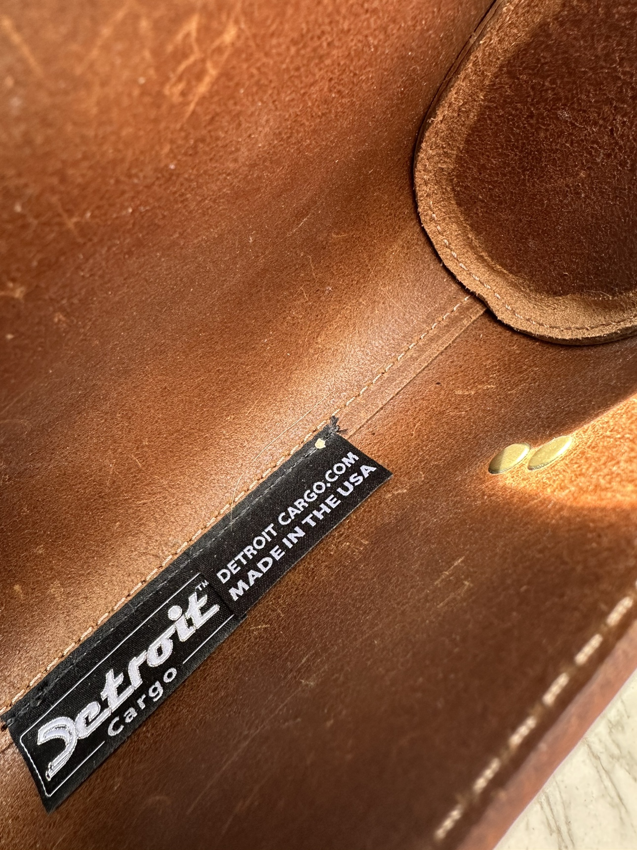 Leather Bicycle Saddle Bag - photo 5