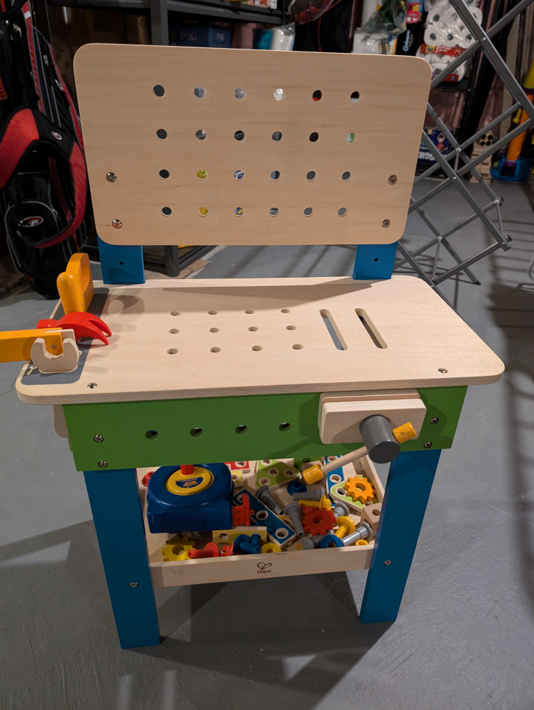 Hape Kids' Workbench #freecycle