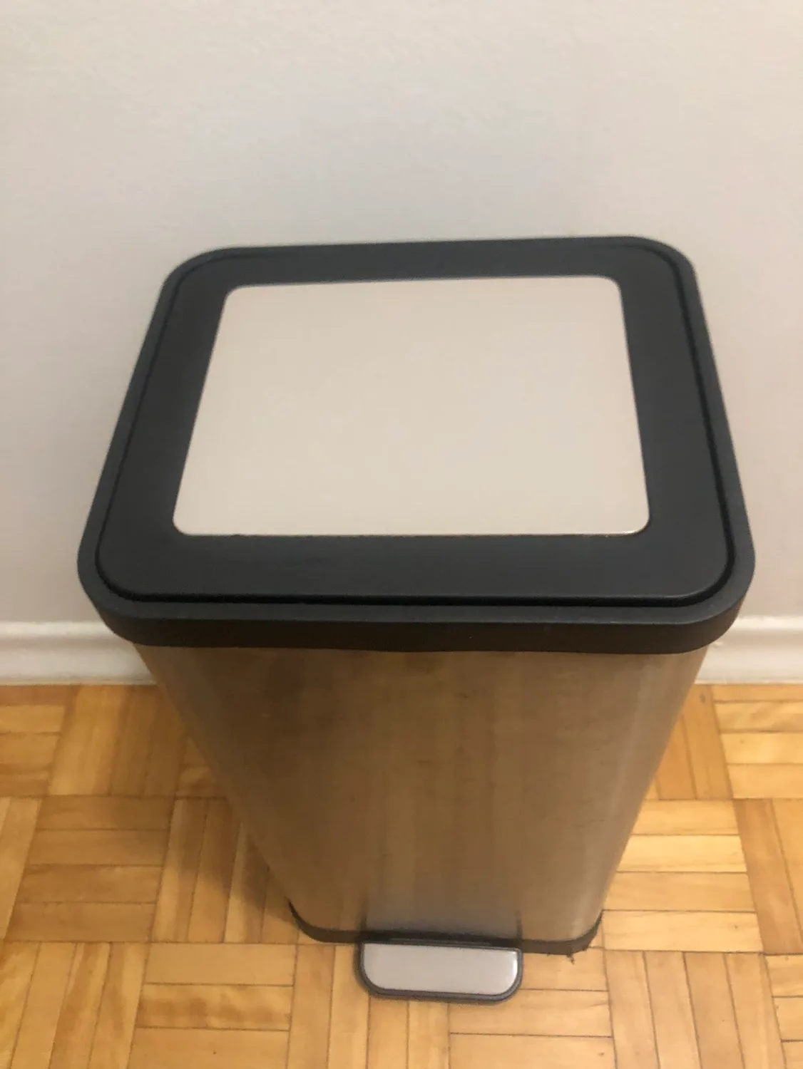 Stainless Steel Step Trash Can🧡 image indicator(2)
